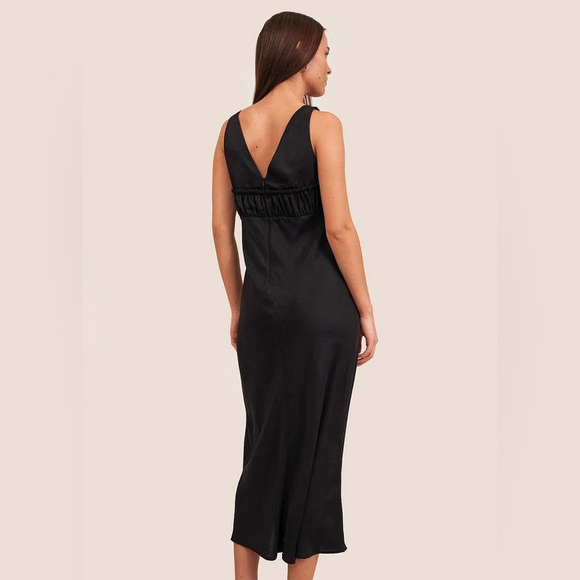 CIAO LUCIA CAROLINNE DRESS - BLACK SIZE MEDIUM - Picture 3 of 8